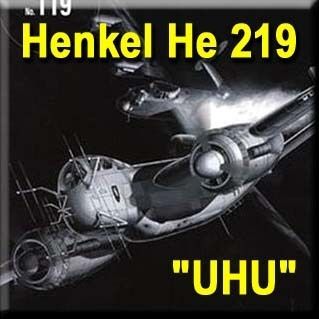 Aircraft Book German Heinkel He 219 UHU WW2 Bomber 119
