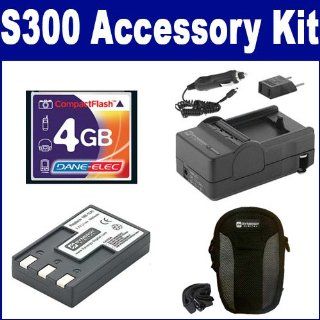 Canon Powershot S300 Digital Camera Accessory Kit includes