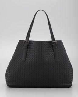 Veneta A Shape Large Tote Bag, Black
