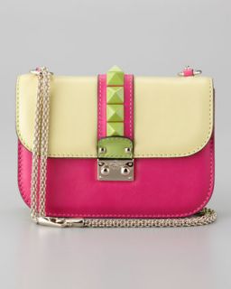 Colorblock Leather Handbag    Colorblock Leather Purse