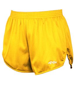 1st Hooters Uniform Dolfin Yellow Shiny Booty Shorts XS