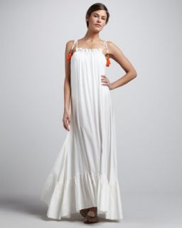 Jean Paul Gaultier Tiered Cover Up Maxi Dress   