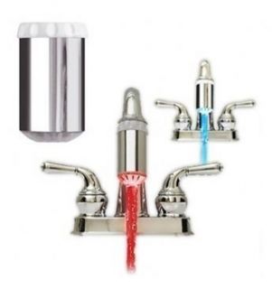 GearXS Temperature Controlled LED Cold Hot Faucet Light