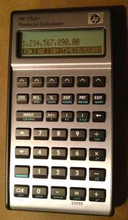 HP 17BII Financial Business Calculator