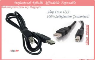 USB Printer Cable Cord HP Photosmart B8550 B9180 C3180