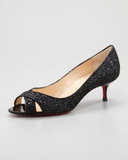  glitter pump black available in black $ 695 00 christian louboutin