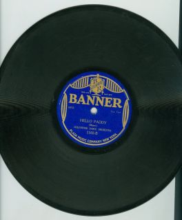  TO SEE MAMA EVERY NIGHT HOLLYWOOD DANCE PADDY 78 RECORD BANNER 1162