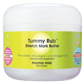 Mama Mio Tummy Rub Stretch Mark Butter, 4.0 Ounce Beauty