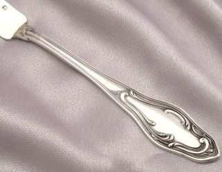  Sterling Silver Fish Butter Knife by Henin Et Cie Rococo RARE