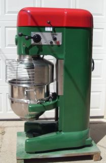 Hobart 80 Qt Mixer with Guard New Bowl Paddle Dough Hook Whip M802