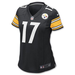 Nike NFL Pittsburgh Steelers Mike Wallace Womens Replica Jersey