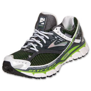 Womens Brooks Glycerin 10 Anthracite/White/Green