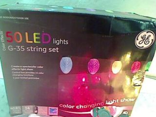 GE Color Effects™ 50 LED Color Changing Light Show w/Remote Control