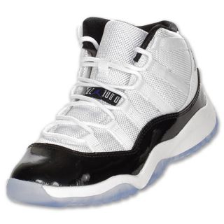 Boys Preschool Air Jordan Retro 11 White/Black