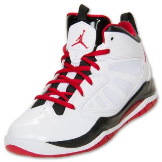 Jordan Flight Team 11 Kids Basketball Shoes White