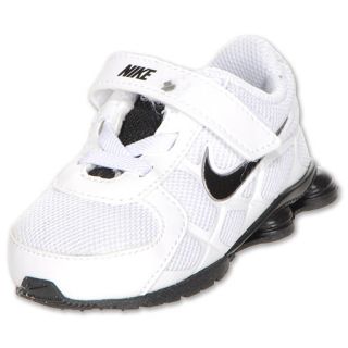 Nike Shox Turbo 12 Toddler Shoes White/Black/Grey