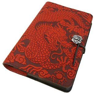 Cloud Dragon Embossed Leather Journal, Refillable, 6 x 9
