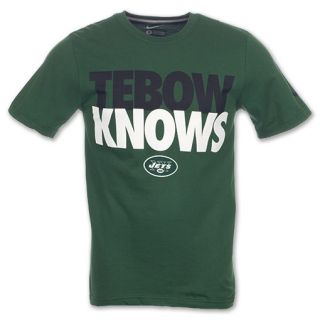 Nike NFL New York Jets Tebow Knows Mens Tee Shirt