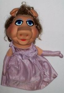 Miss Piggy PVC Puppet 1977 Jim Henson Muppets The Muppet Show Kermit