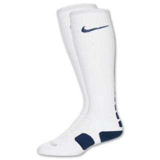Nike Elite Over The Calf Basketball Sock White