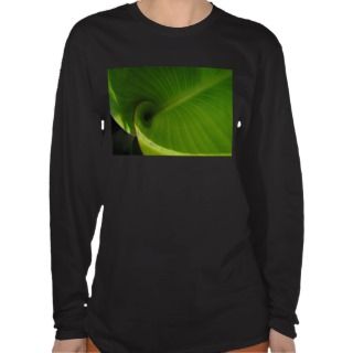 Green Leaf Swirl Shirt 