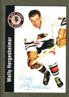 Wally Hergesheimer Chicago Signed Missing Link Card 26