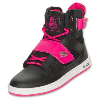 Vlado Atlas Hi Womens Casual Shoes Black/Fuchsia