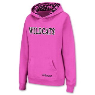 Villanova Wildcats NCAA Womens Hoodie Pink