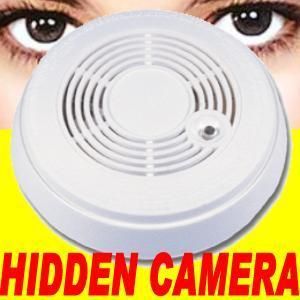 Smoke Detector Wired Color Hidden Video Home Security Spy Camera CCTV