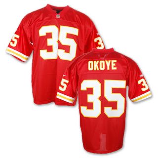 Reebok Kansas City Chiefs Christian Okoye Retired Jersey
