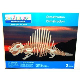 Creatology Wooden 3D Puzzle, Dimetrodon Dinosaur   17.24