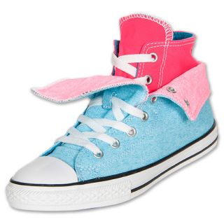 Girls Grade School Converse Chuck Taylor Two Fold Casual Shoes