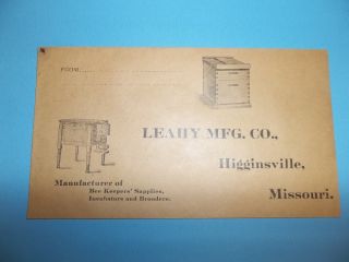  Lot 4 Pcs Leahy Manufacturing Higginsville Missouri Catalog Adv