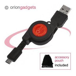 Oriongadgets Retractable Sync & Charge USB Cable for