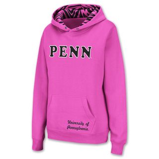 Pennsylvania Quakers NCAA Womens Hoodie Pink