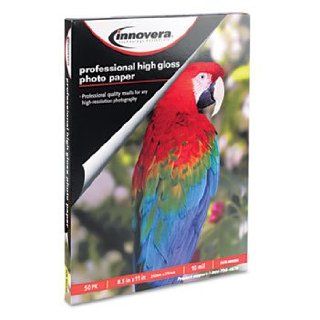   High Gloss Photo Paper, 8 1/2 x 11, 50 Sheets/Pack