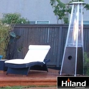 Hiland Premium Series Tall Quartz Patio Heater HLDS01 GTSS AZ Patio