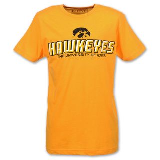 NCAA Iowa Hawkeyes Team Pride Mens Tee Shirt Gold