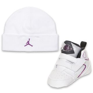 Jordan Crib Sixty Plus Basketball Shoe White/Red