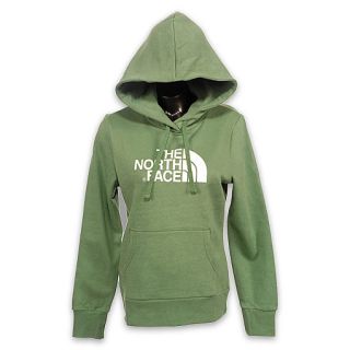 The North Face Womens Half Dome Hoodie Green/White