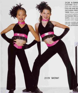 WOW 2119 Jazz Tap Skate Hip Hop Pageant Dance Costume