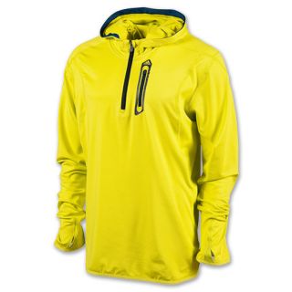 Adidas Techfit Fitted 1/4 Zip Mens Jacket Yellow