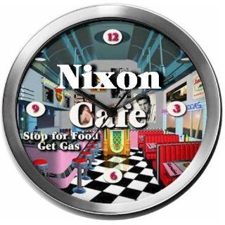 NIXON 14 Inch Cafe Metal Clock Quartz Movement Home