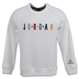 Jordan Classic Crew Mens Sweatshirt White