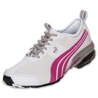 Womens Puma Cell Turin 3 Running Shoes White/Rose