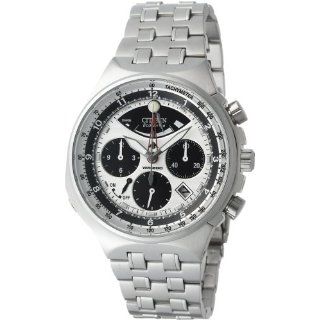 Mens Citizen Eco Drive Calibre 2100 Watch in Stainless Steel (AV0031