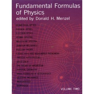 Image Fundamental Formulas of Physics, Volume Two 002 (Dover Books