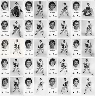  1972 Team Canada 39 Photos 5" x 7"