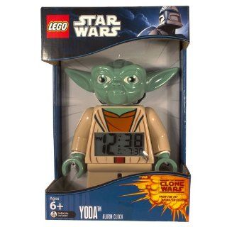 LEGO Kids 9003080 Star Wars Yoda Minifigure Clock Lego