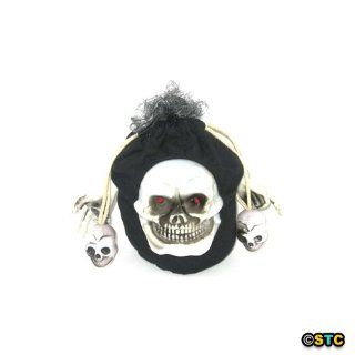Creepy Skull Bag ~ Halloween Skull Decorations & Props
